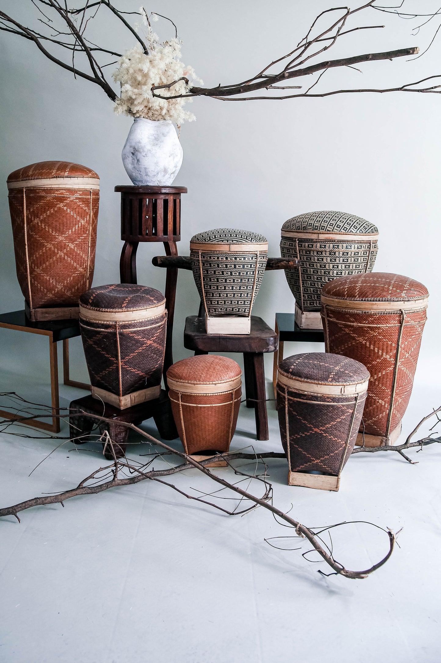 Tingkep Heirloom Storage Baskets from Palawan