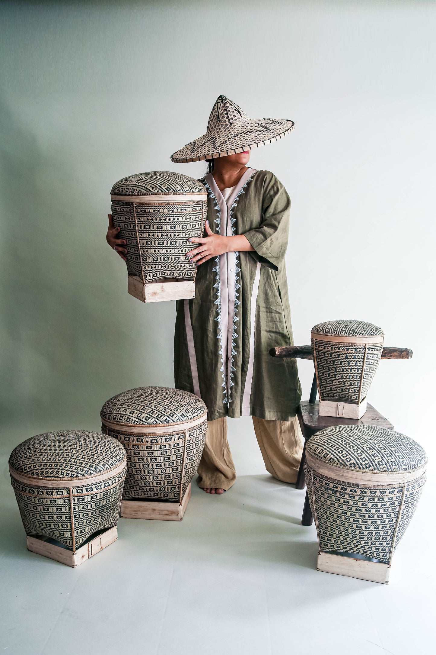Tingkep Heirloom Storage Baskets from Palawan