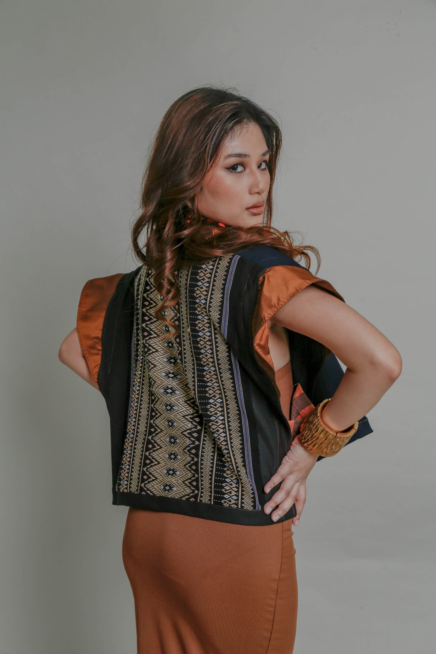 We Got your Back Bolero in Dark Blue