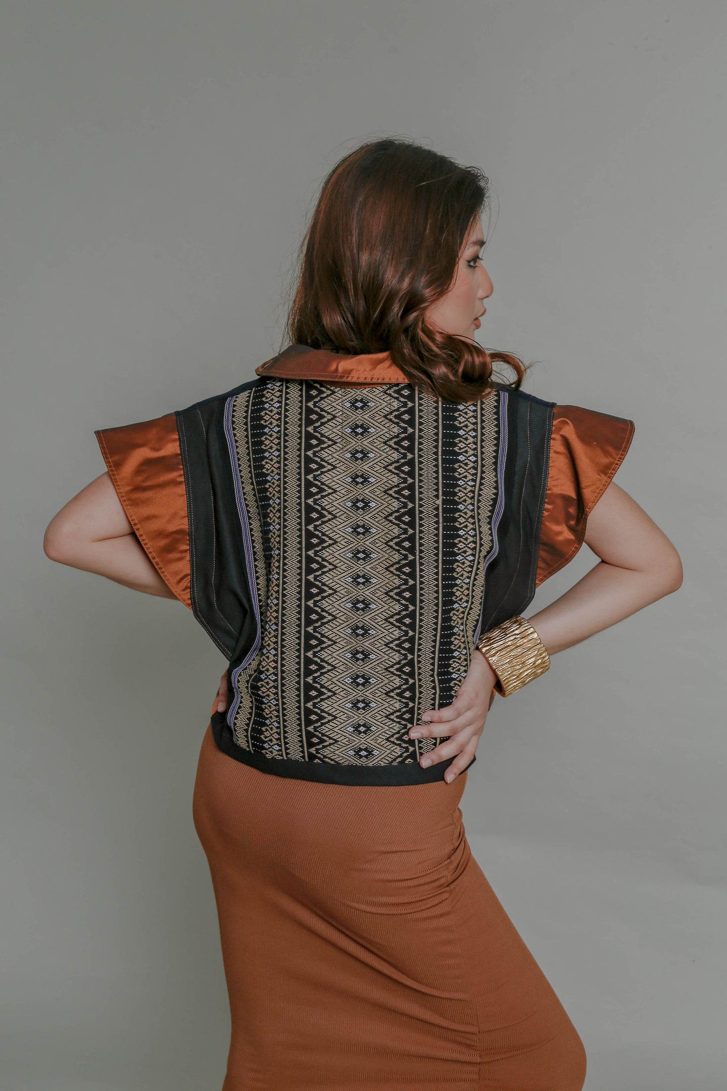We Got your Back Bolero in Dark Blue