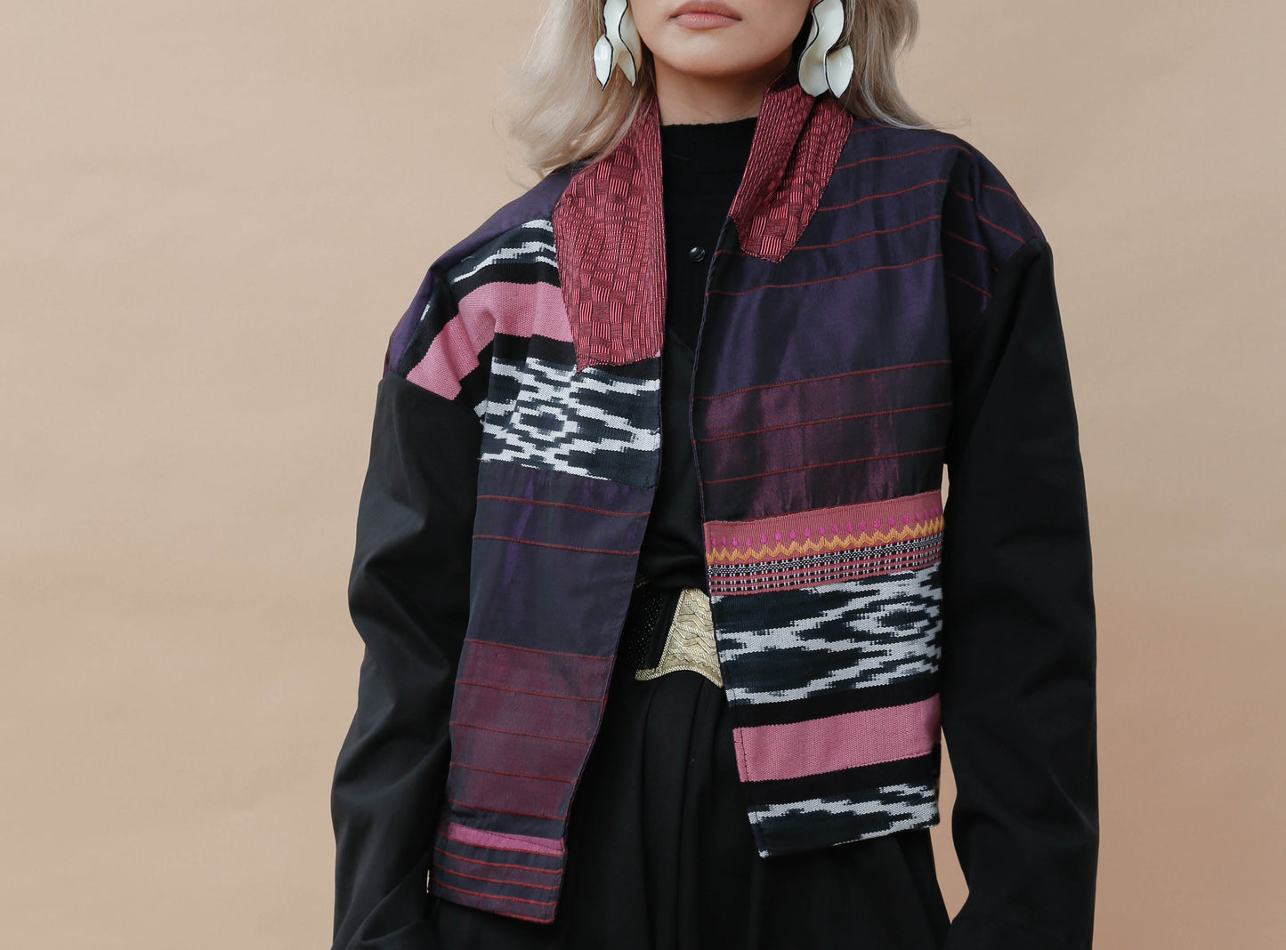 Pulmonya Jacket with Sorbetes Back