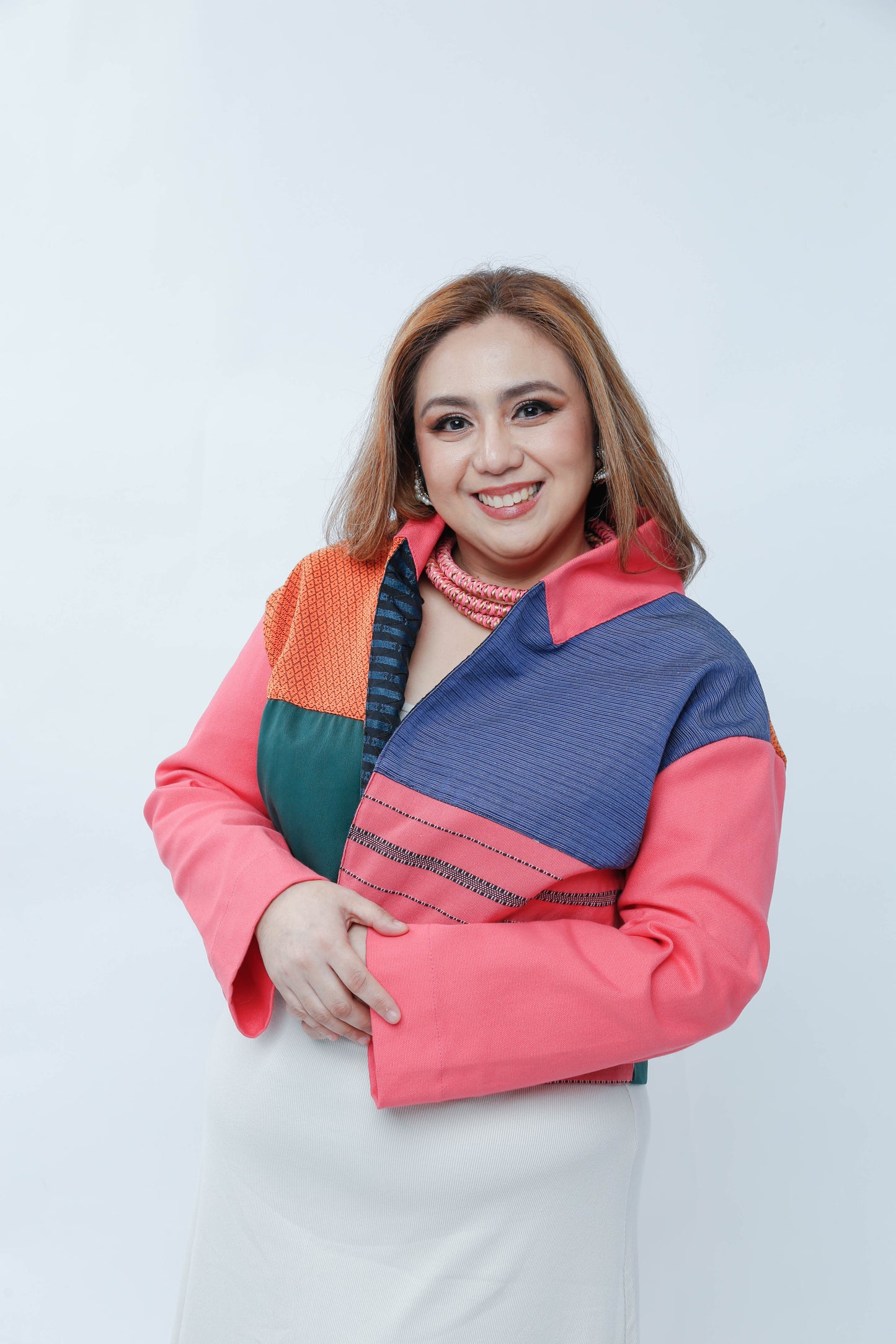Rockstar Jacket in Salmon Green with Kalinga