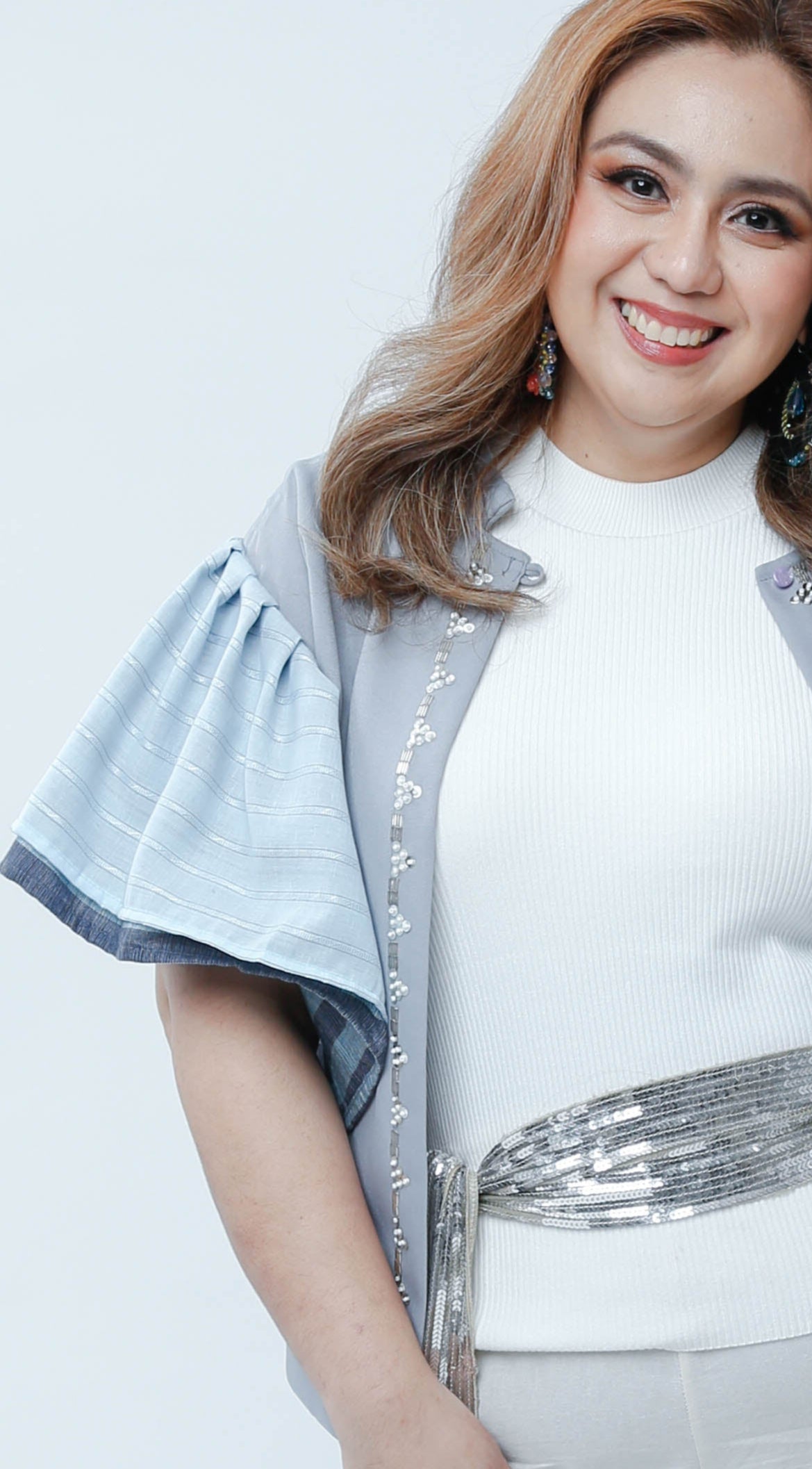 Reversible Blouse in Grey