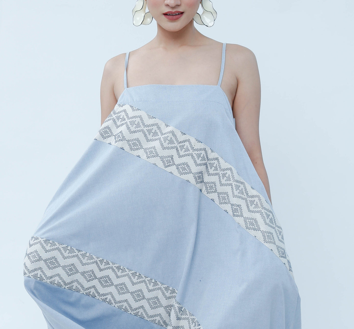 Gantimpala Dress in Light Denim NY