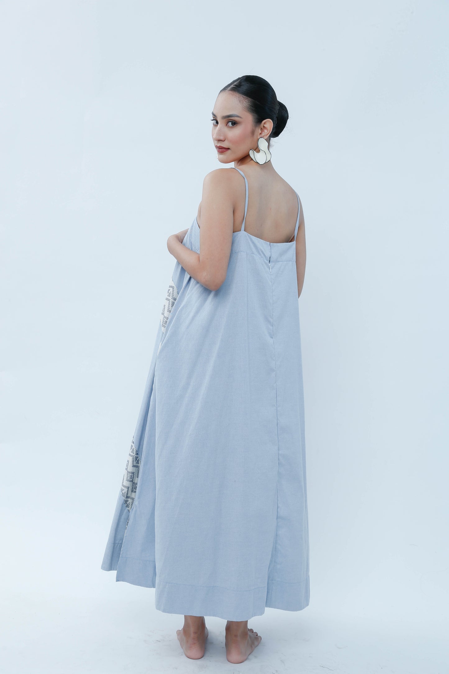 Gantimpala Dress in Light Denim NY