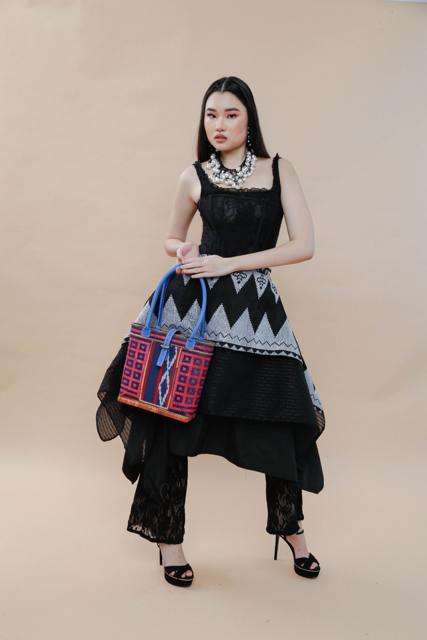 Detalye Bamboo Bag by the Teduray Tribe with Cow Leather
