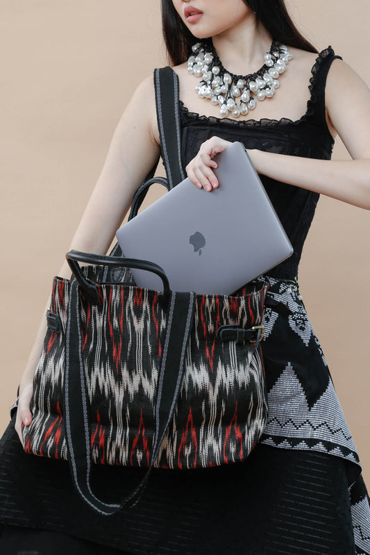 T'nalak Tote Bag with Kalinga Straps