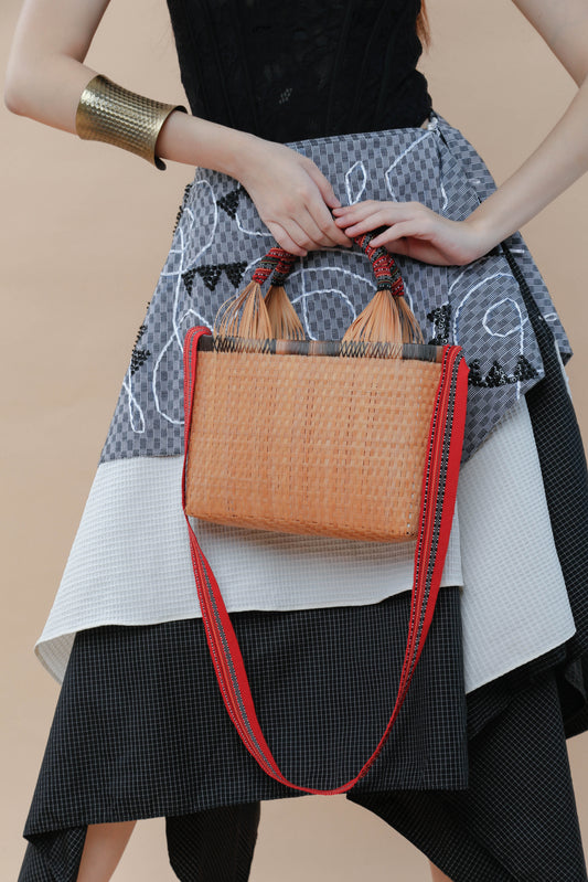 Teduray Tribe Bamboo Bag with Kalinga Strap