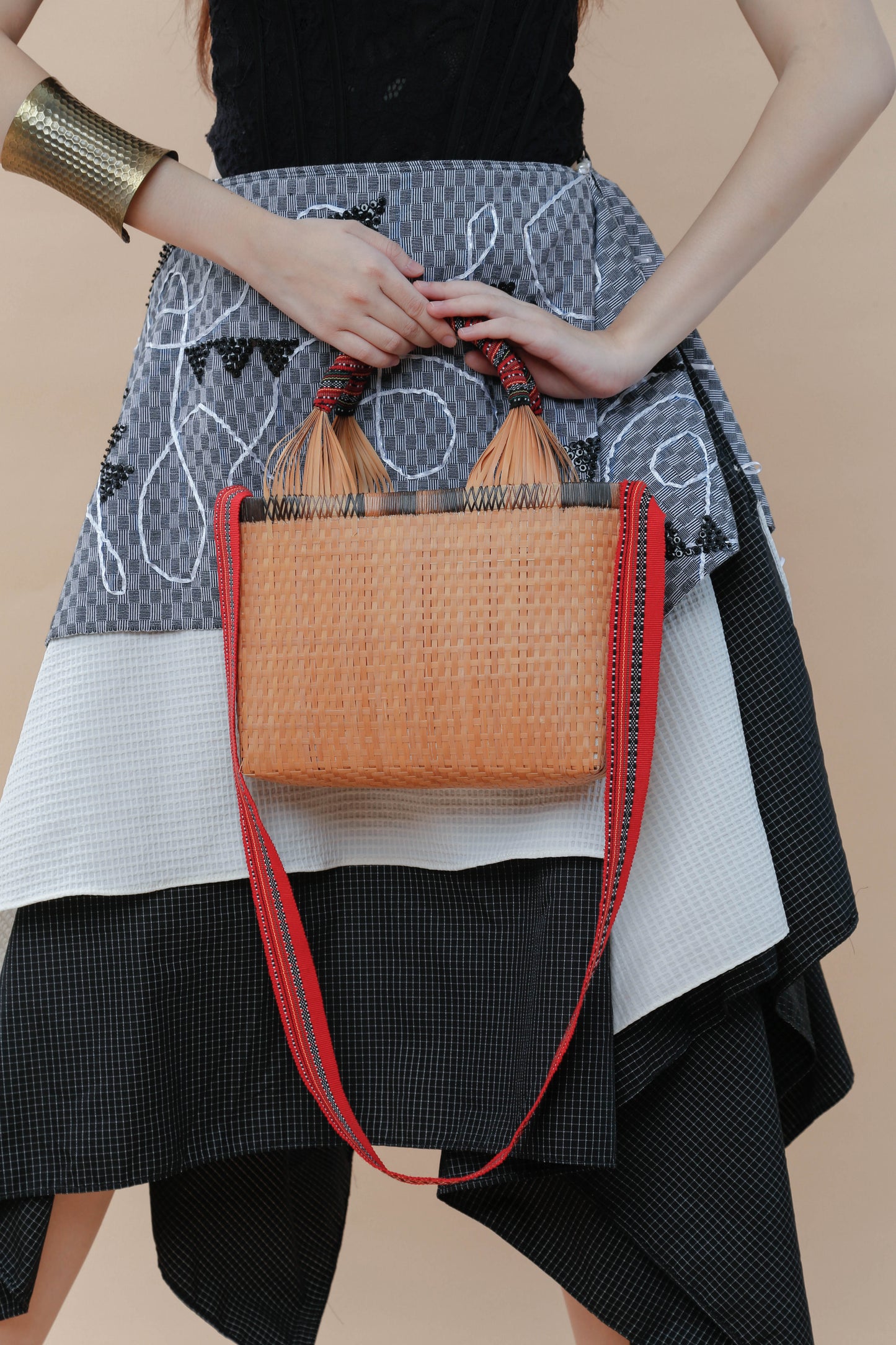 Teduray Tribe Bamboo Bag with Kalinga Strap