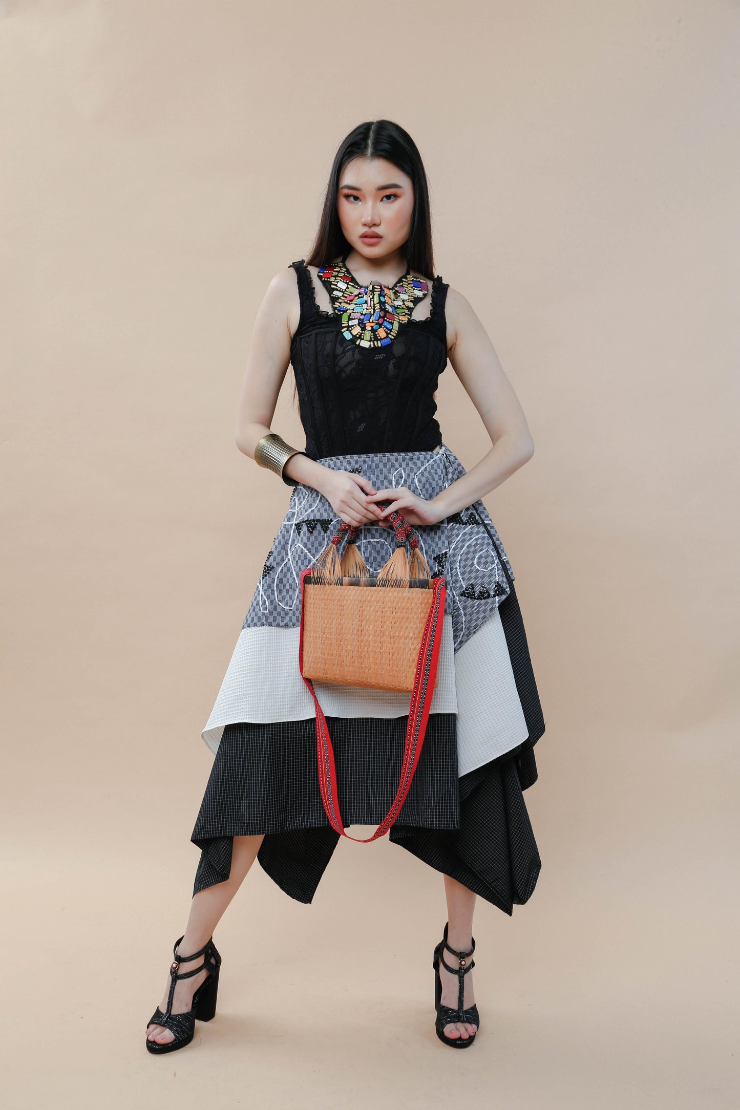 Teduray Tribe Bamboo Bag with Kalinga Strap