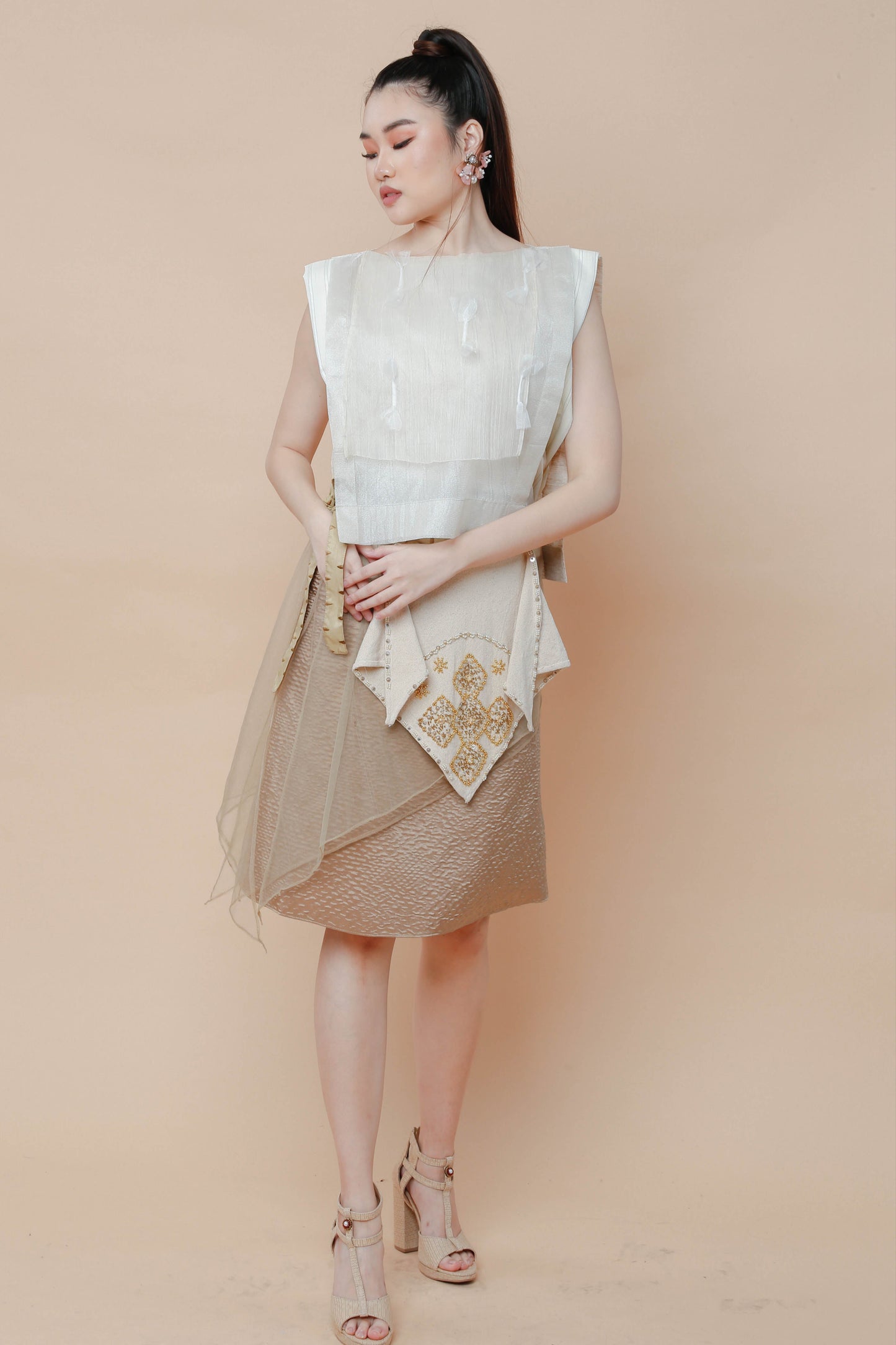 Bagobo Scarf Tapis Skirt- Small
