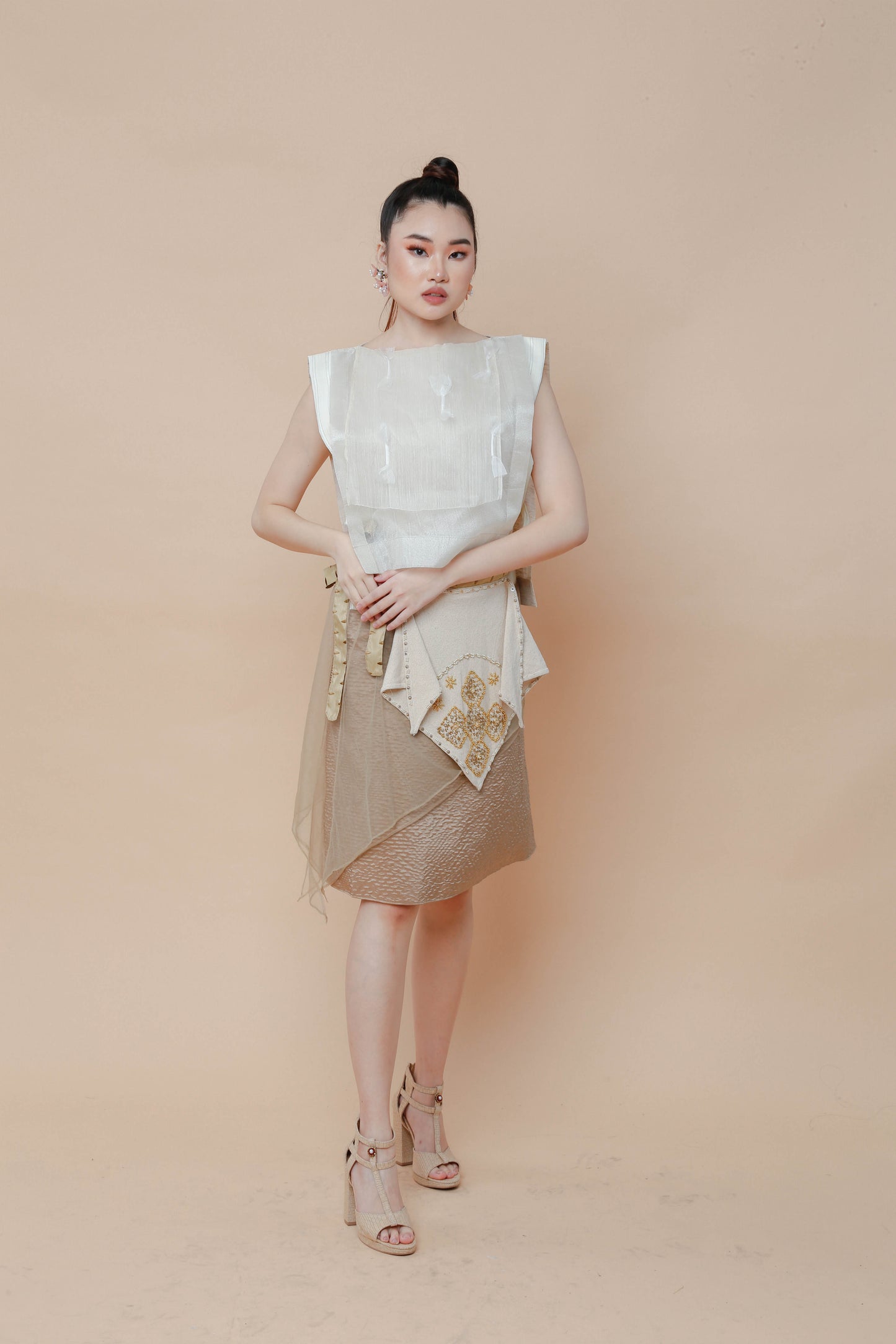 Bagobo Scarf Tapis Skirt- Small
