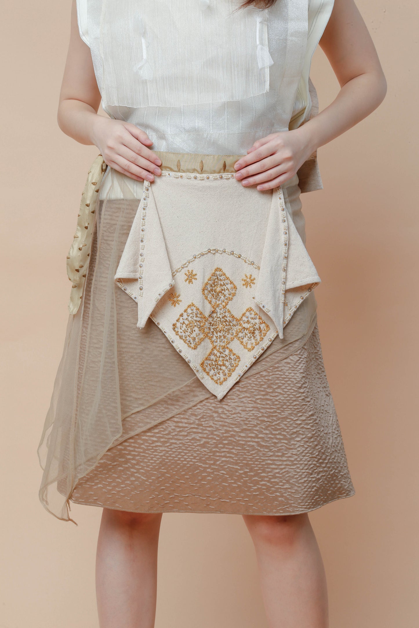 Bagobo Scarf Tapis Skirt- Small