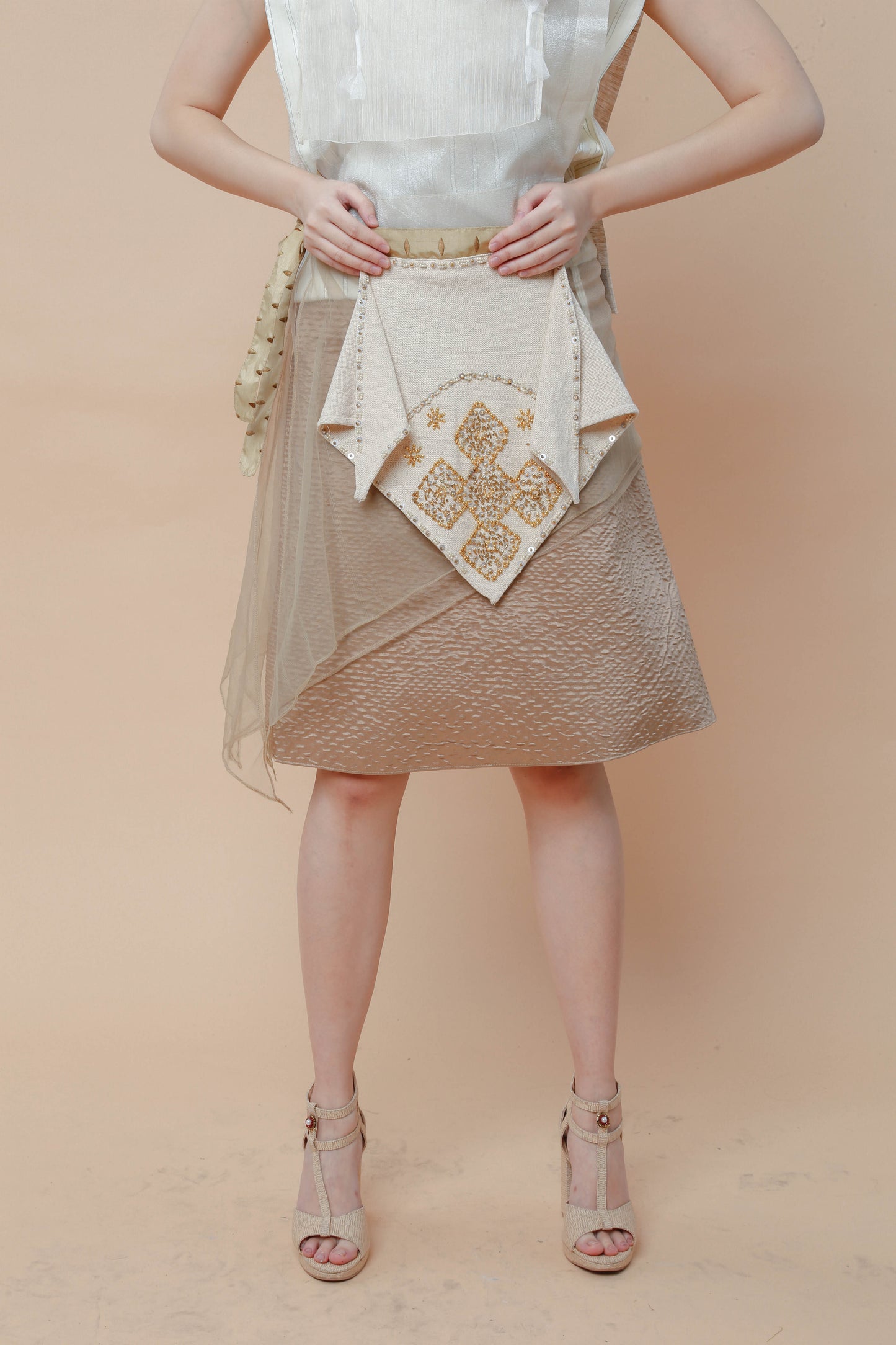Bagobo Scarf Tapis Skirt- Small