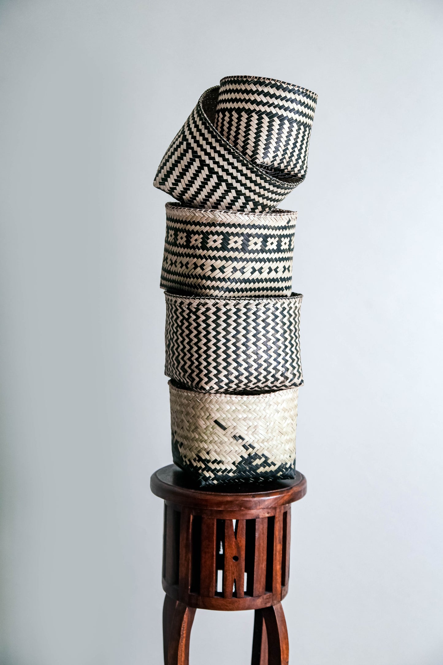Square-Bottom Baskets