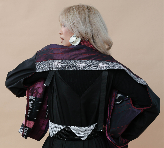 Pulmonya Jacket with Sorbetes Back
