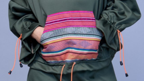 Galaw Jogger Pants and Jacket in Ifugao Weave