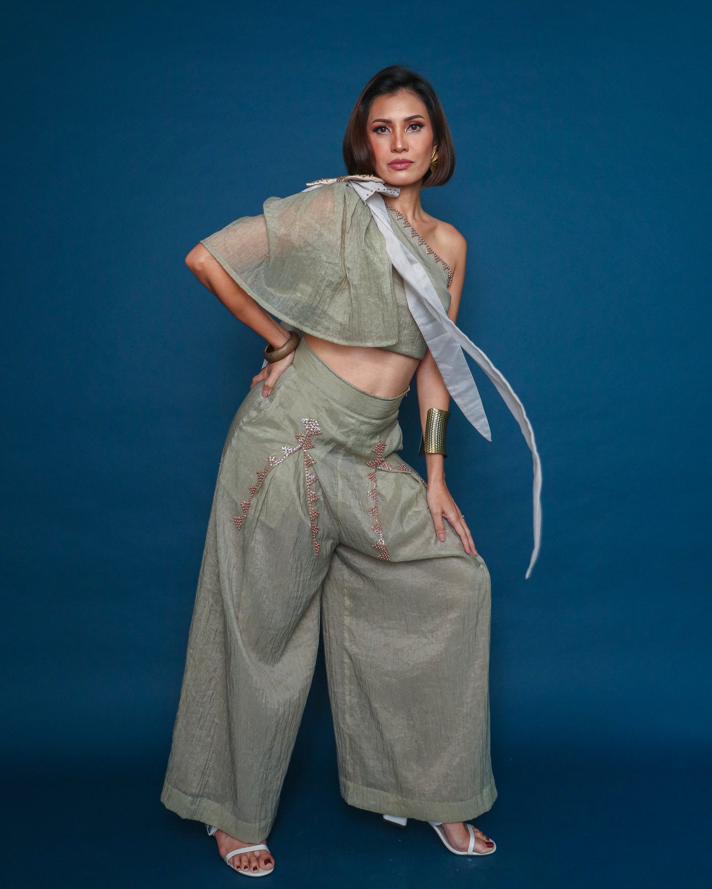 Dalagang Pilipina Modern Filipiniana Terno Thin fabric