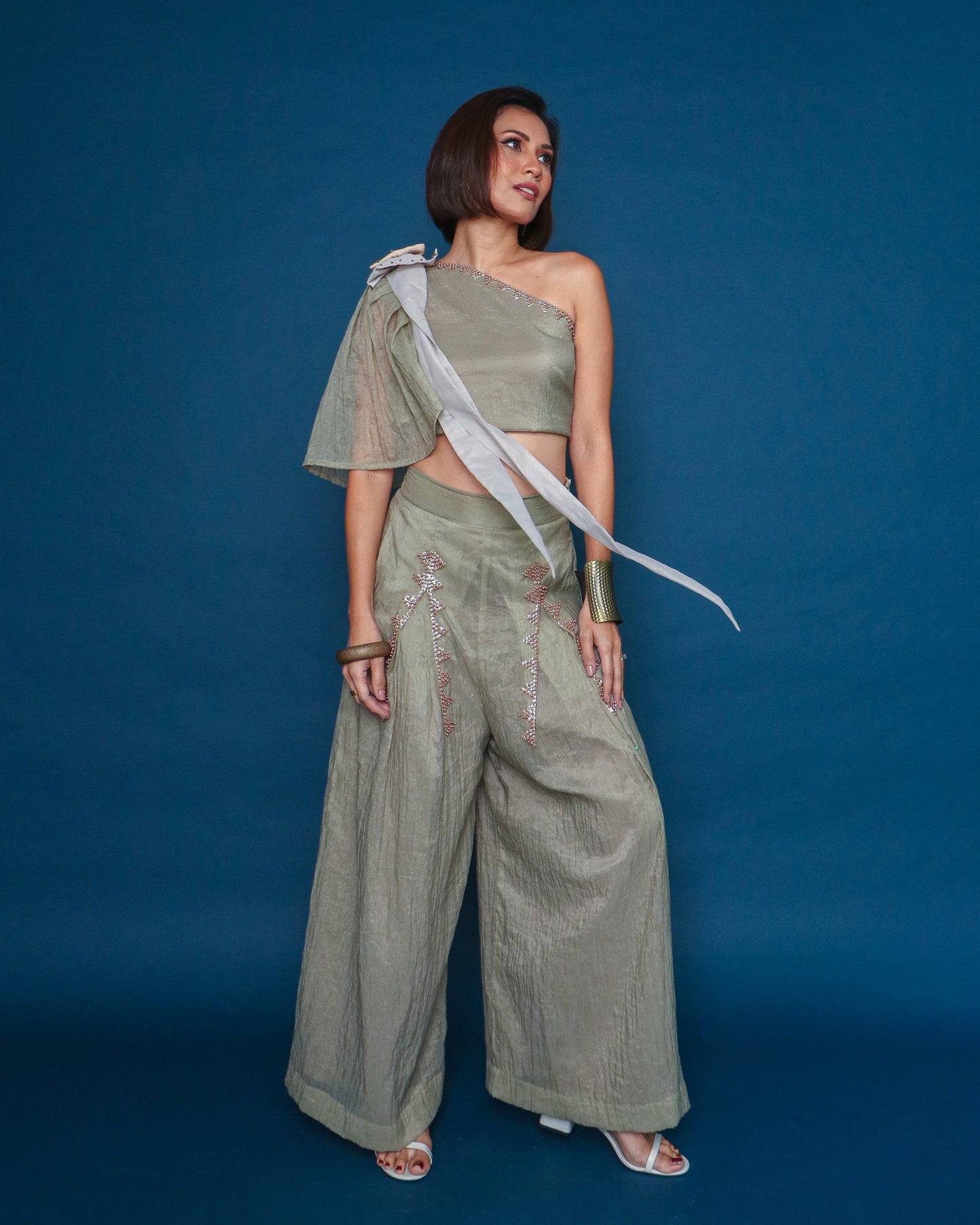 Dalagang Pilipina Modern Filipiniana Terno Thin fabric