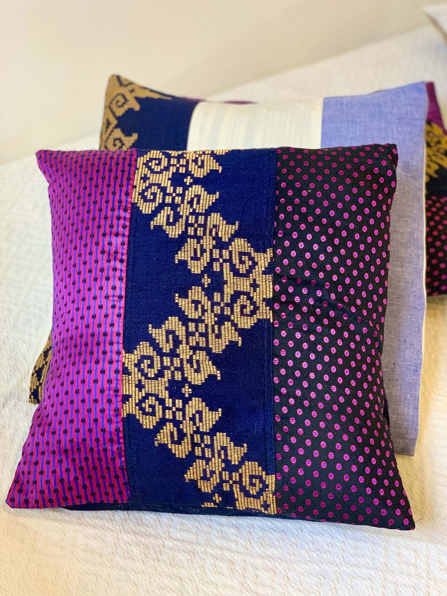 Inaul Accent Pillow Cover in Purple