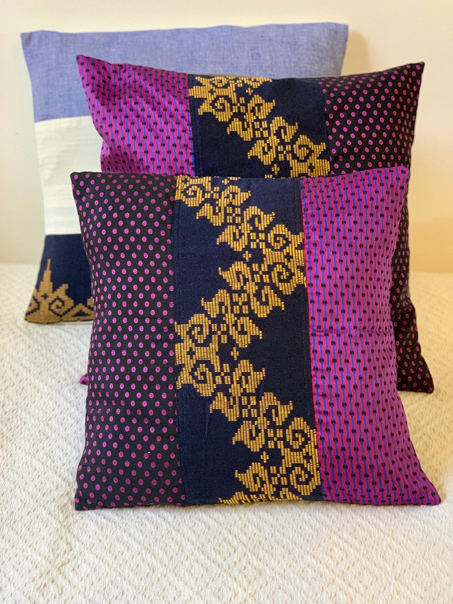 Inaul Accent Pillow Cover in Purple