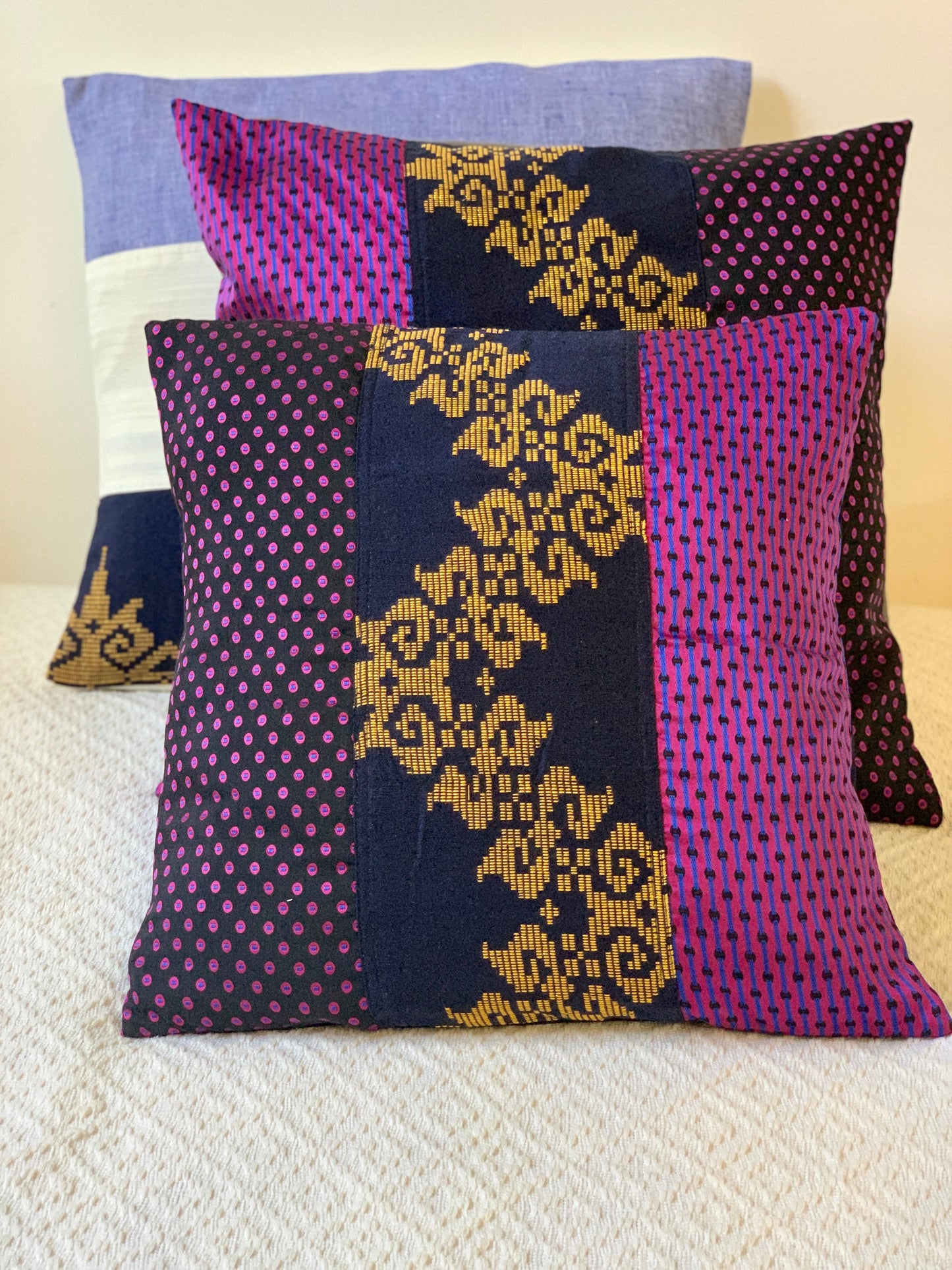 Inaul Accent Pillow Cover in Purple
