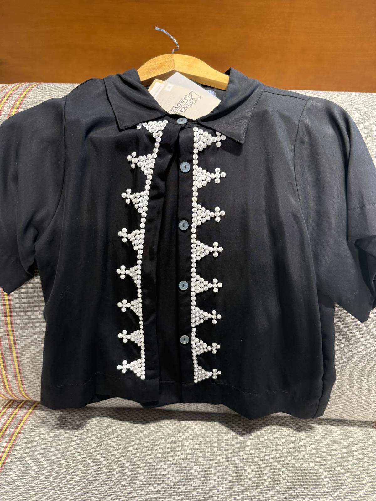 Lakwatsa Linen Top Only Black