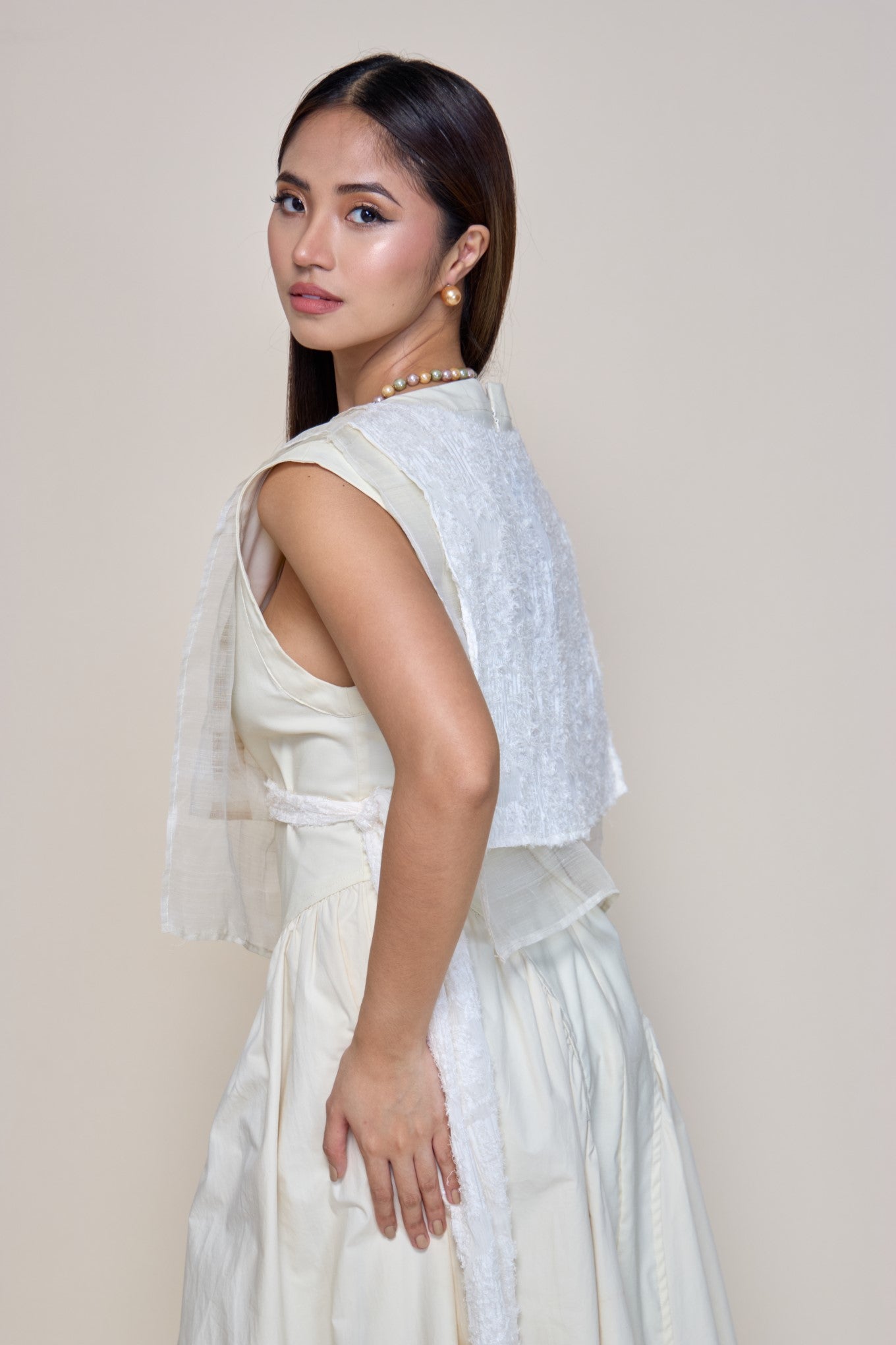 Tadhana Suksuk Piña Barong of Aklan Bib