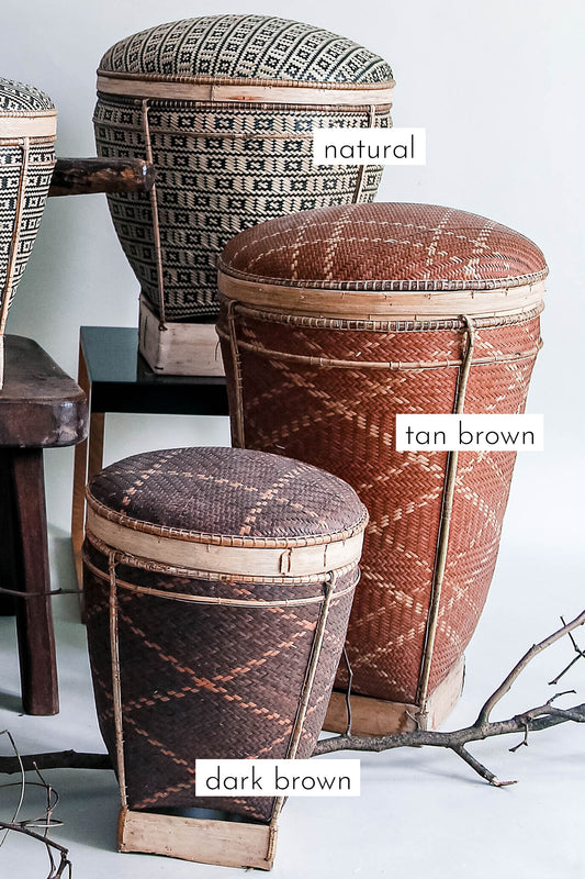 Tingkep Heirloom Storage Baskets from Palawan
