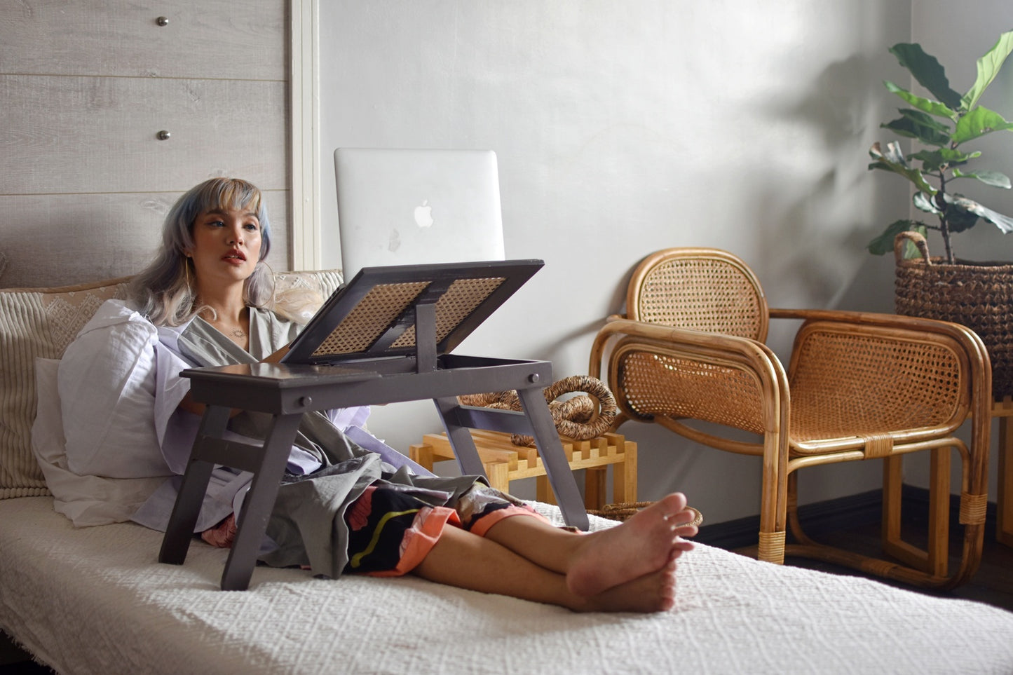 Best Seller! WFH Solihiya Lap Desk in Dark Grey