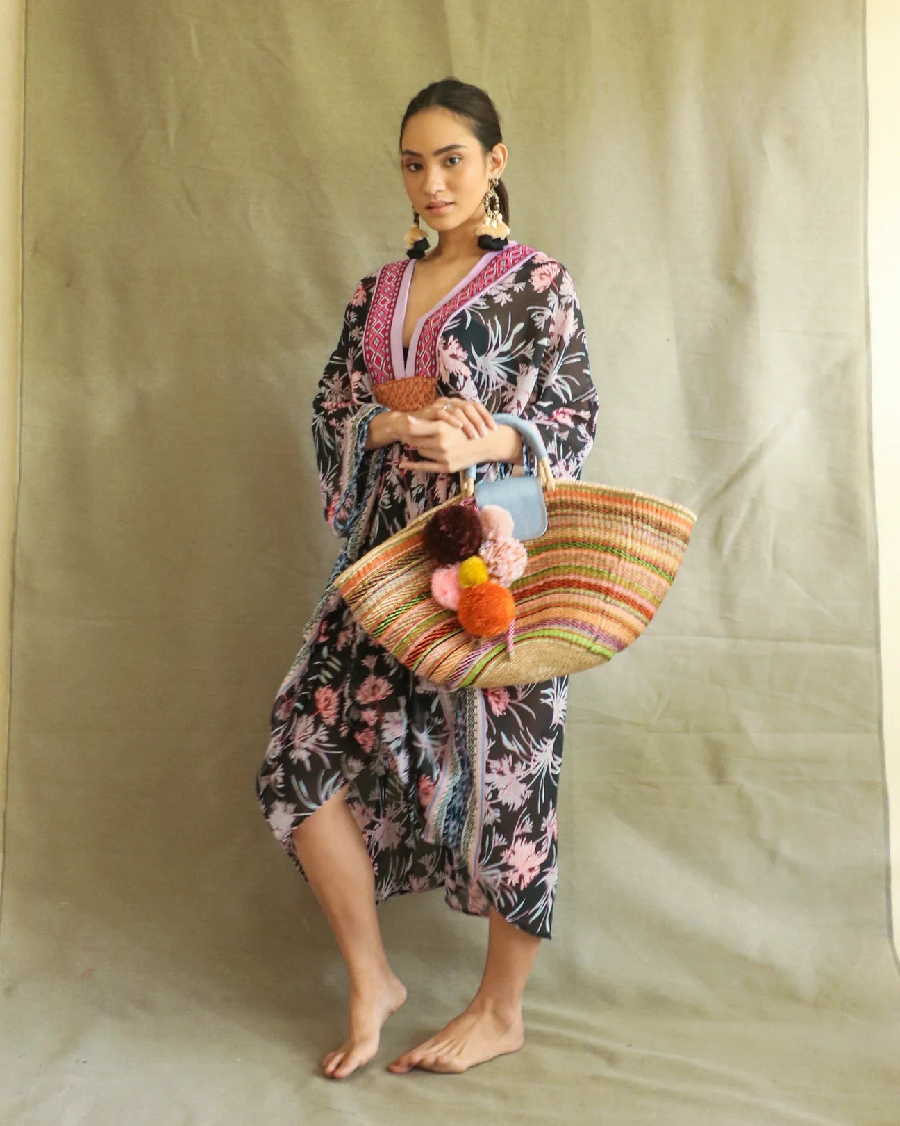 Beach Please Abaca Bag