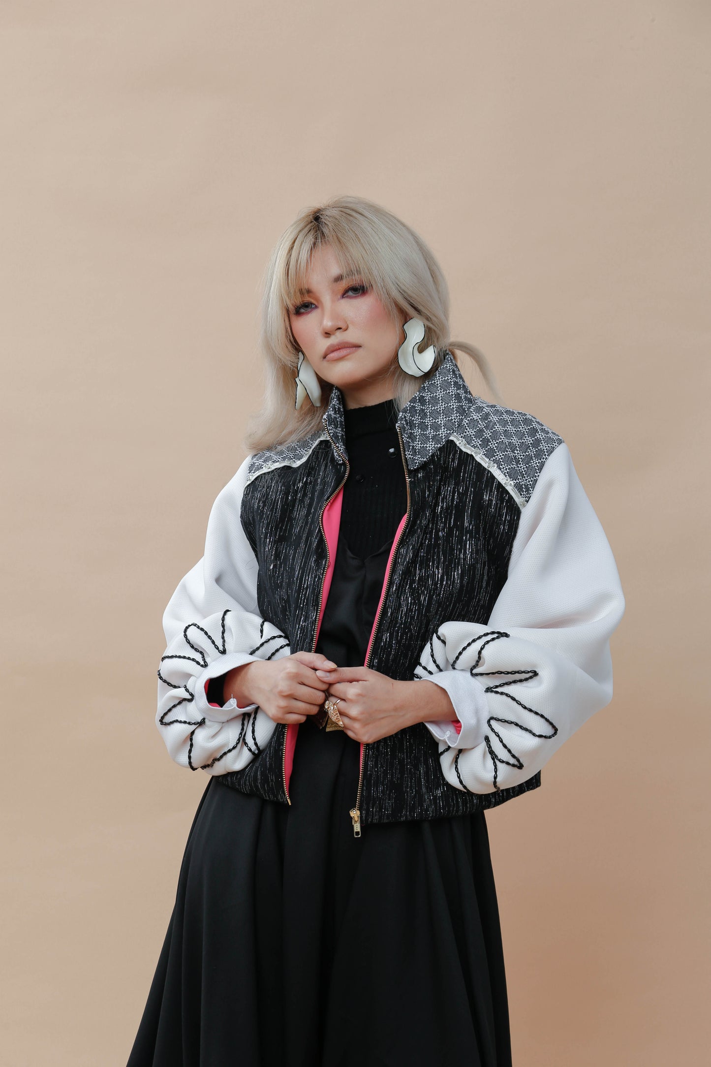 Brunch in New York Bomber Jacket: NYFW Look 9