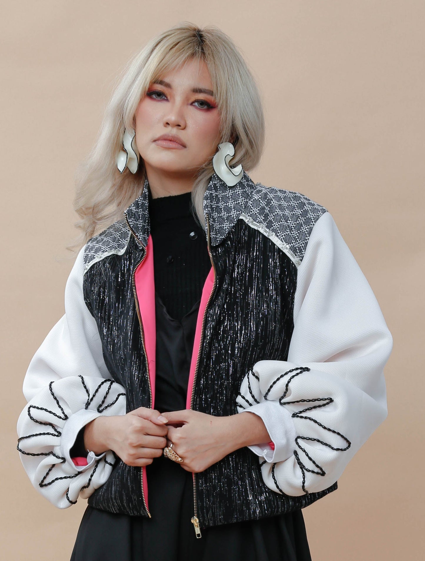 Brunch in New York Bomber Jacket: NYFW Look 9