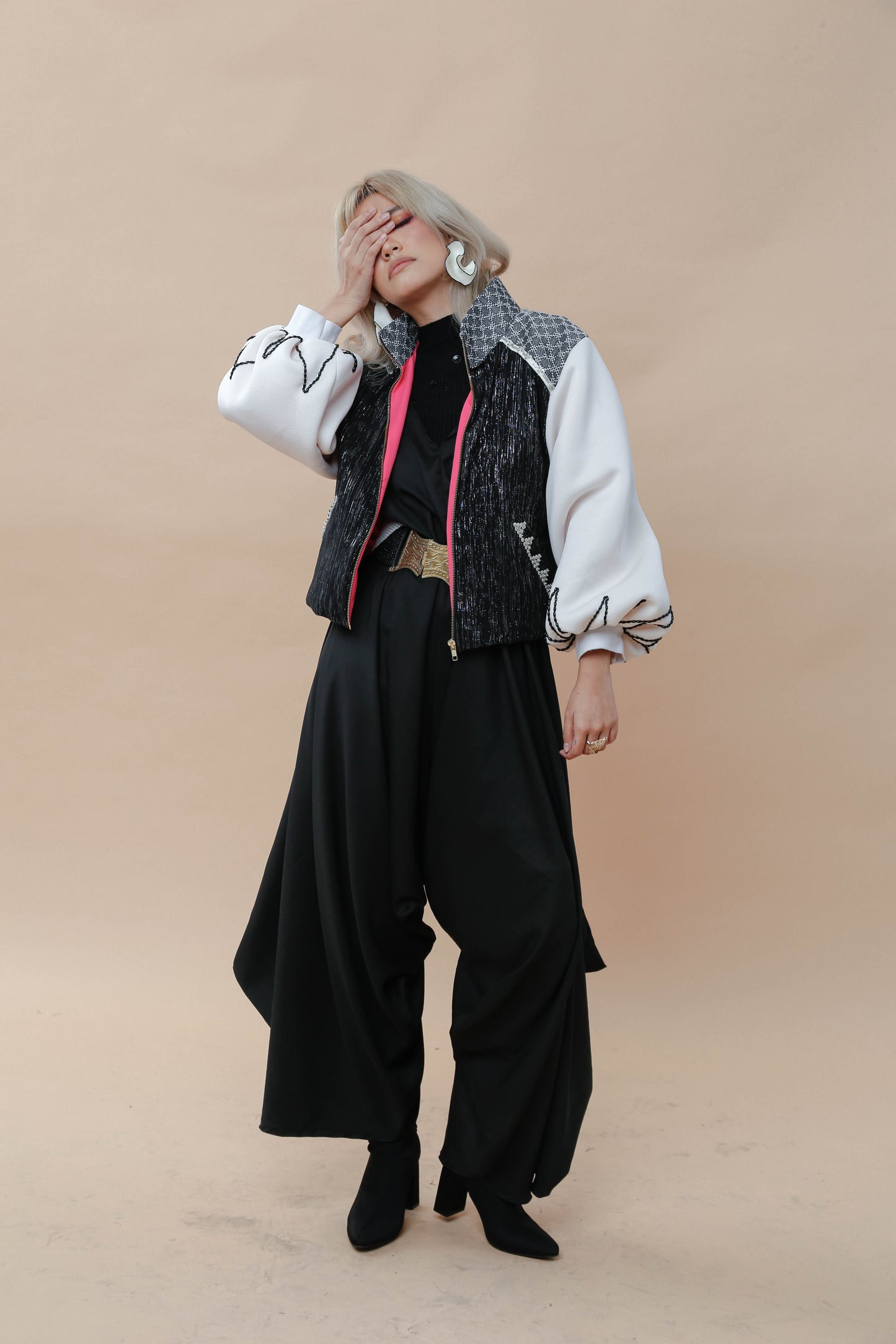 Brunch in New York Bomber Jacket: NYFW Look 9
