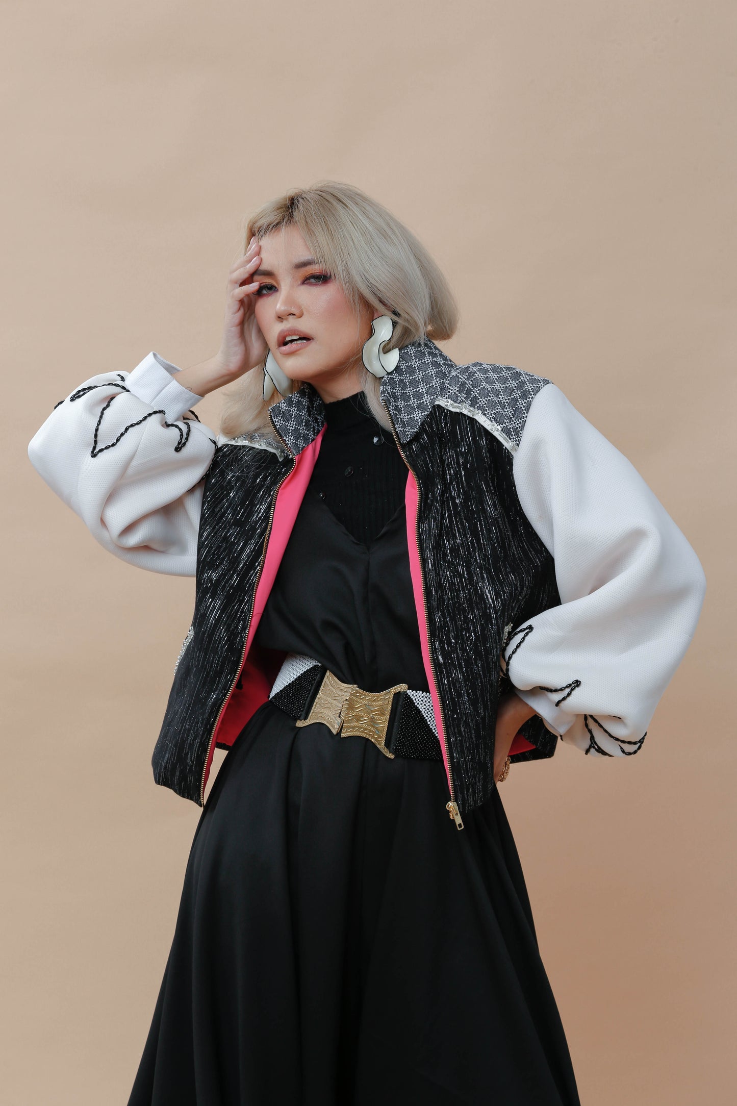 Brunch in New York Bomber Jacket: NYFW Look 9