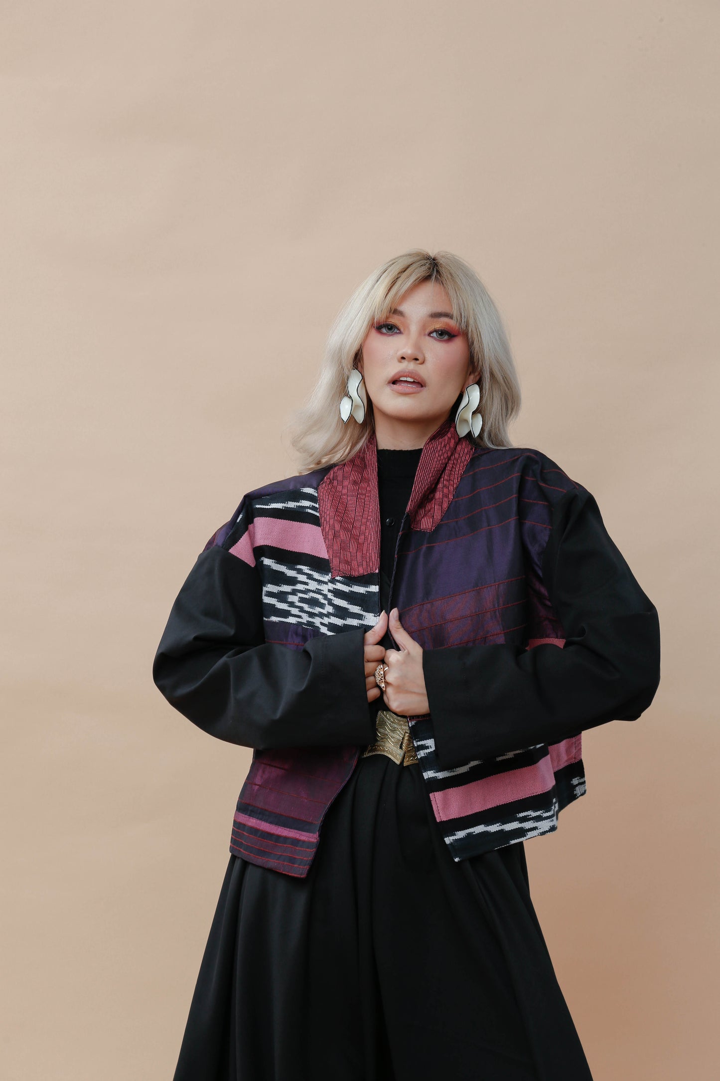 Pulmonya Jacket with Sorbetes Back