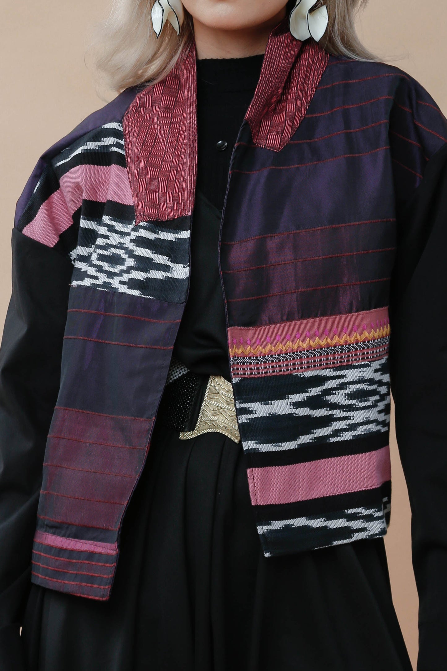 Pulmonya Jacket with Sorbetes Back