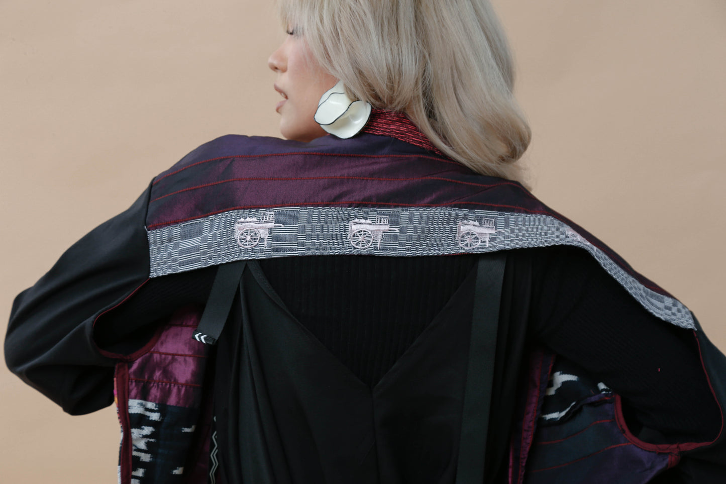 Pulmonya Jacket with Sorbetes Back