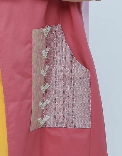 Panganay Long Cover Up in Old Rose
