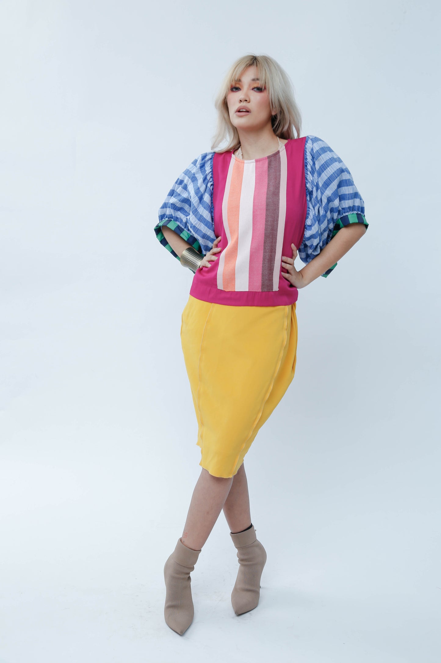 Fiesta Top in Kantarines Stripes