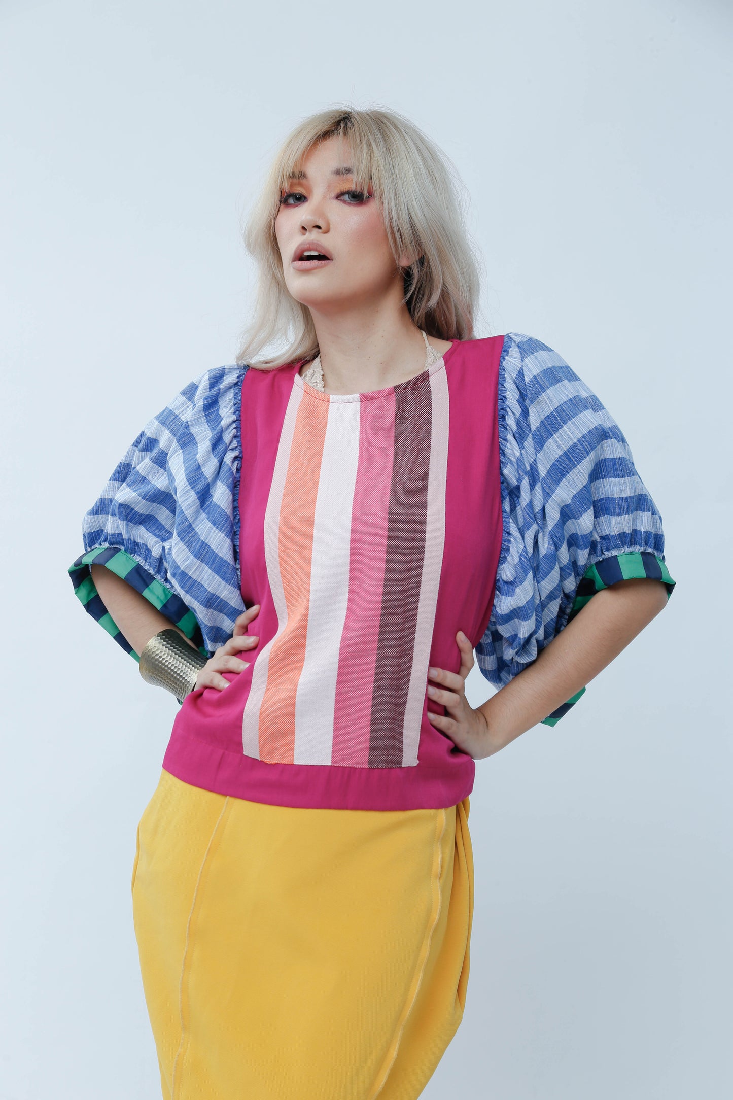 Fiesta Top in Kantarines Stripes