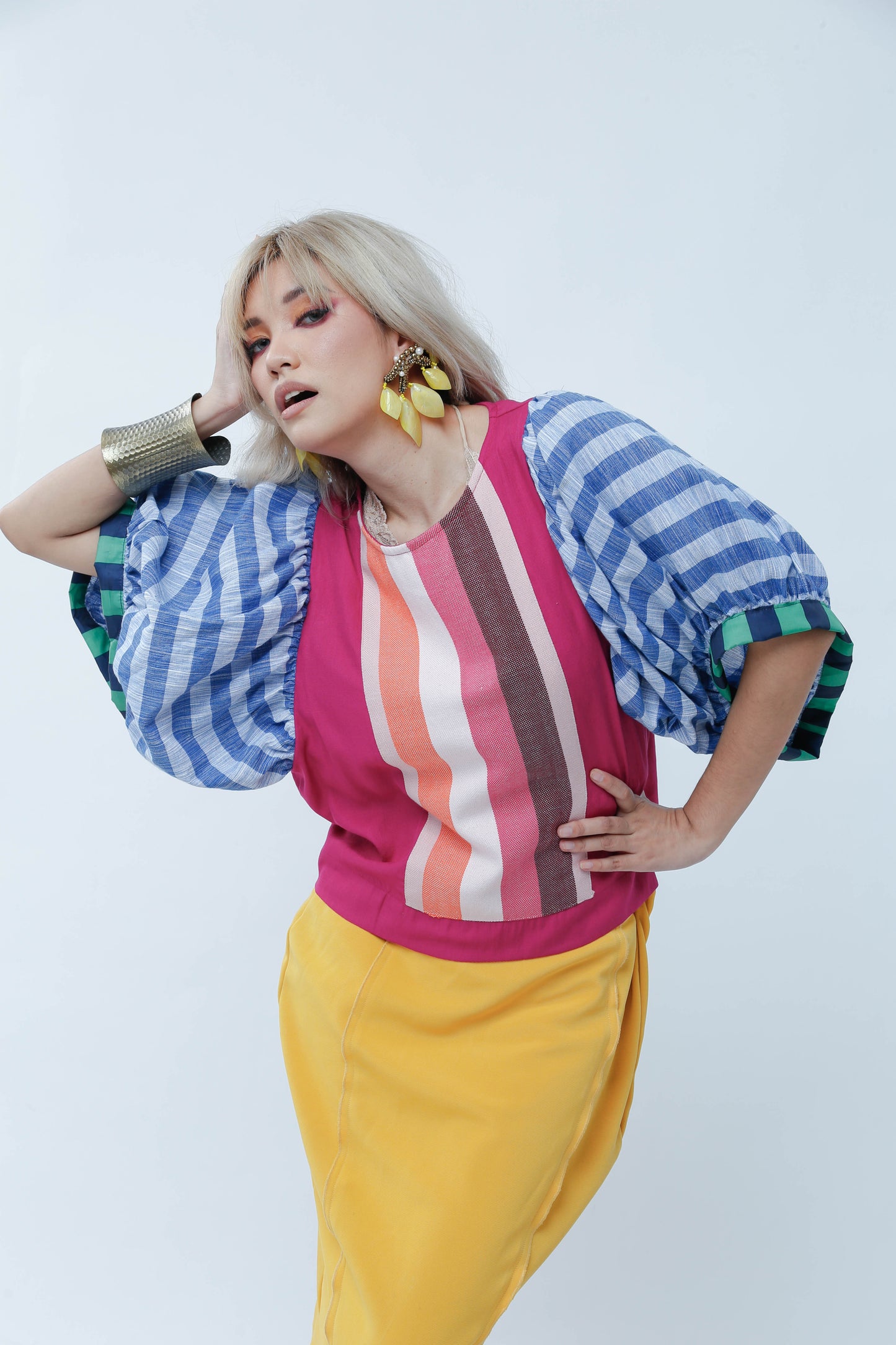 Fiesta Top in Kantarines Stripes