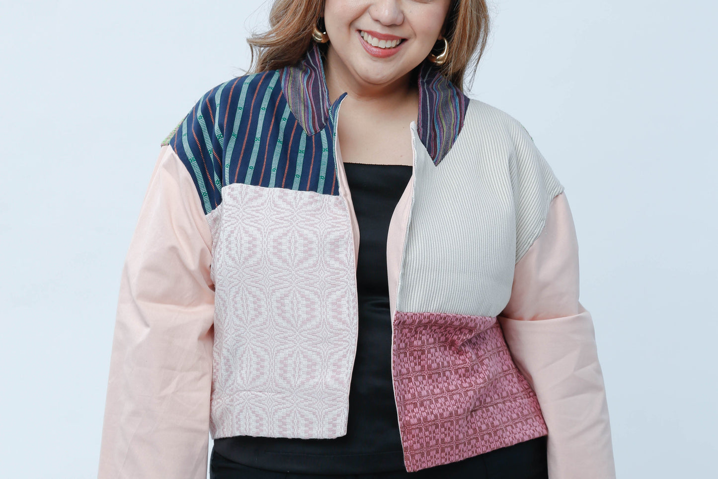 Rockstar Jacket in Multi-Paneled Weaves