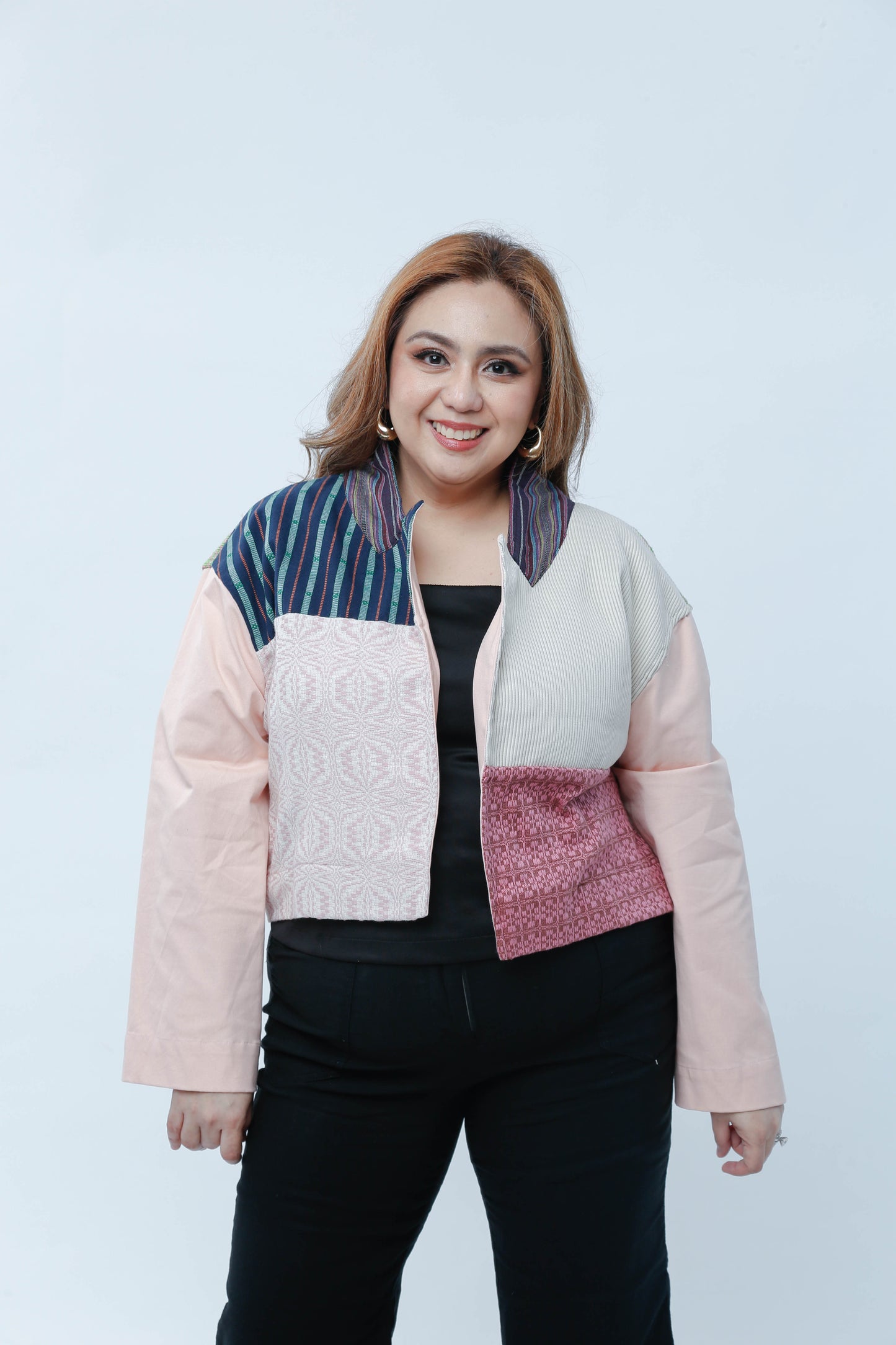 Rockstar Jacket in Multi-Paneled Weaves