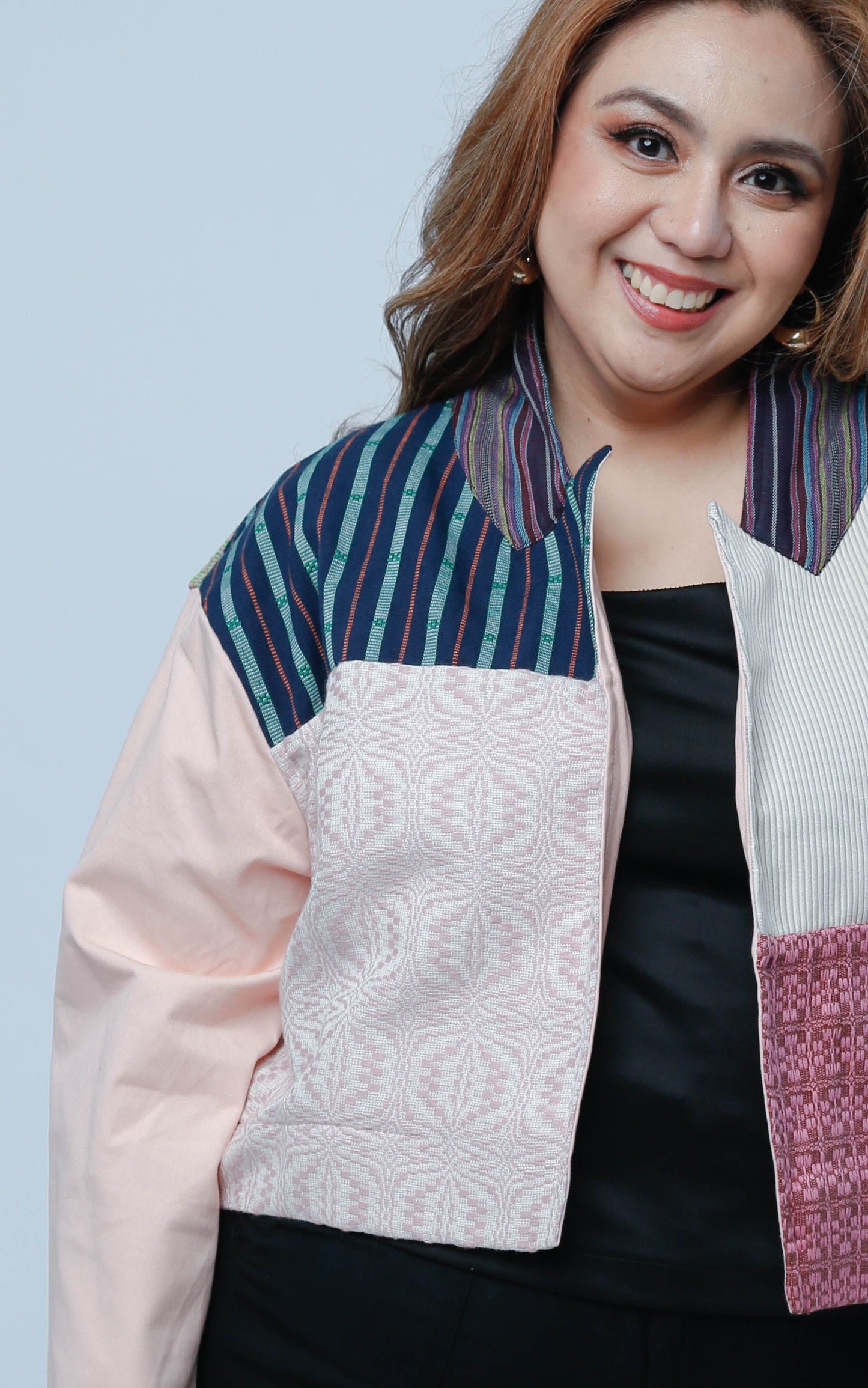 Rockstar Jacket in Multi-Paneled Weaves