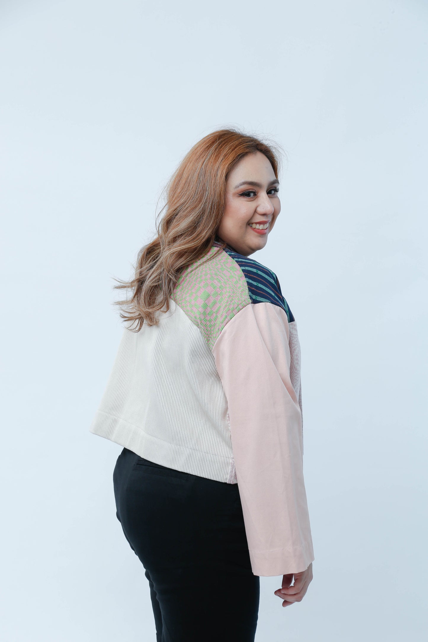 Rockstar Jacket in Multi-Paneled Weaves
