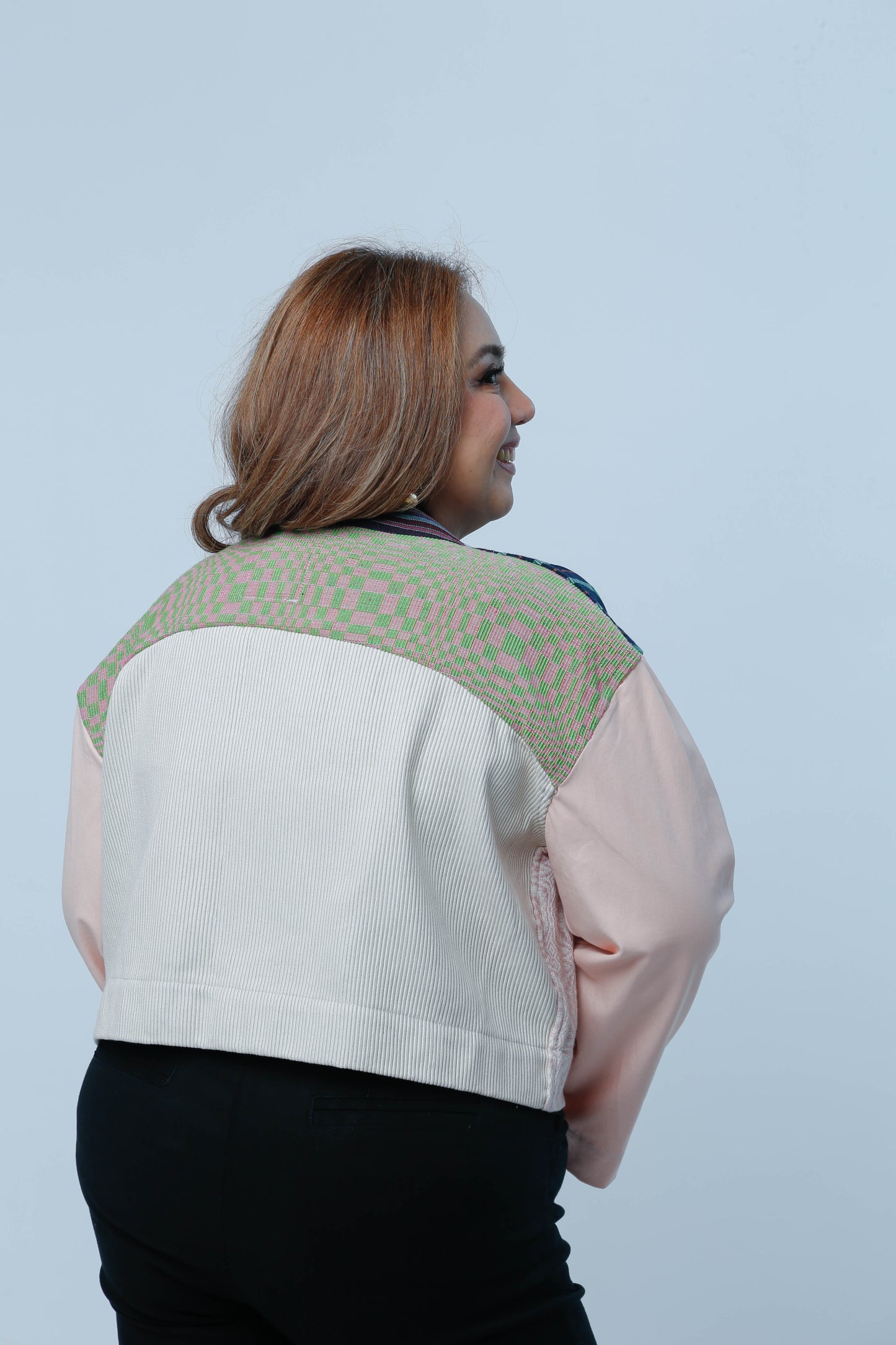 Rockstar Jacket in Multi-Paneled Weaves