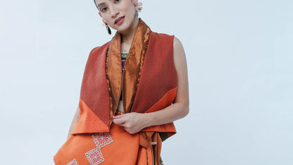 Vest-a Ikaw Burnt Orange