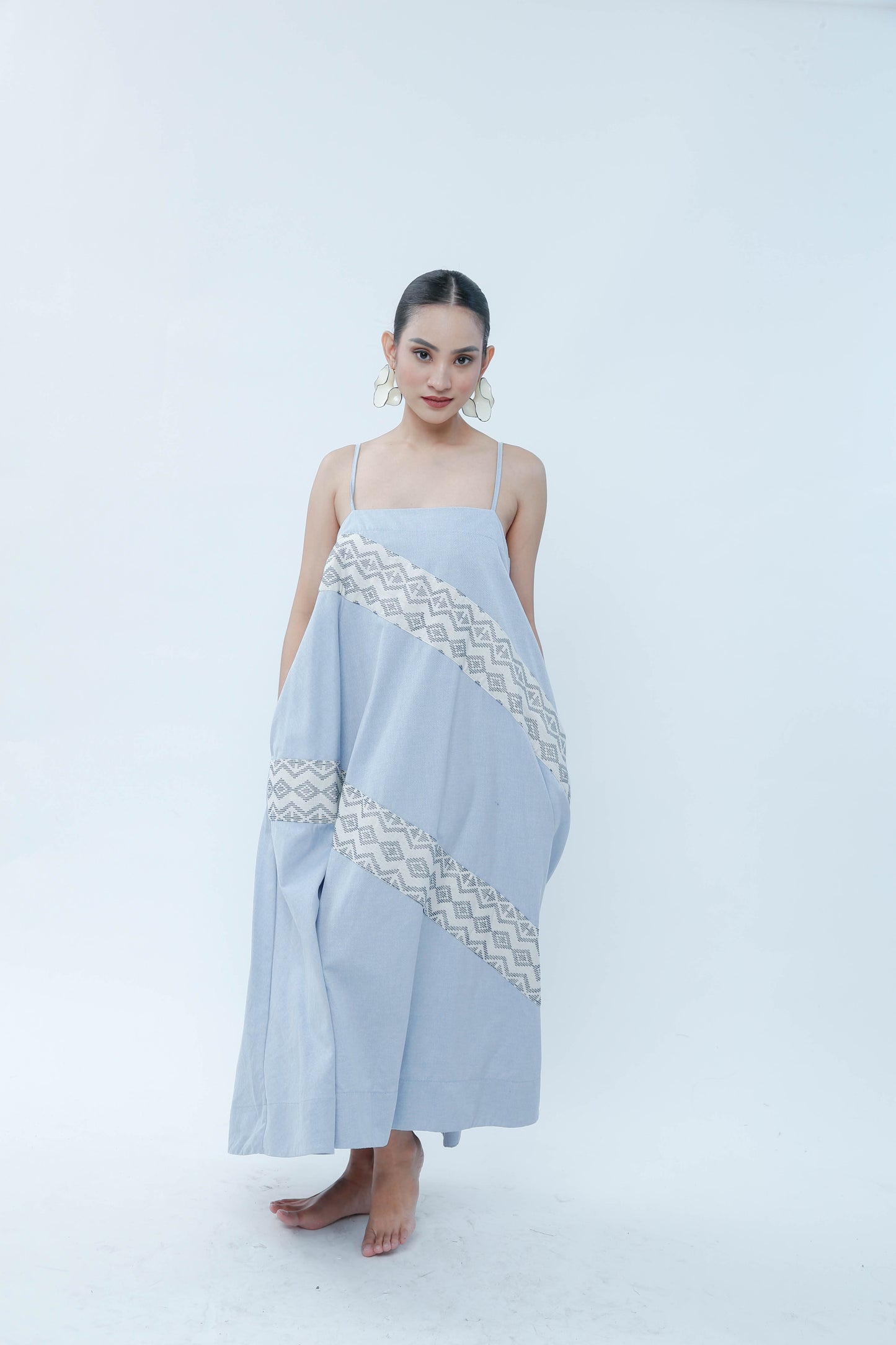Gantimpala Dress in Light Denim NY