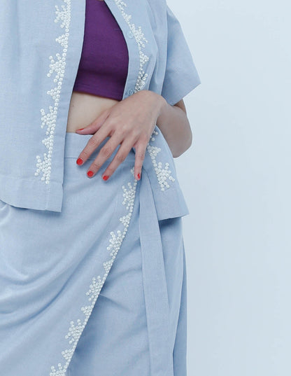 Lakwatsa Coords in Light Blue